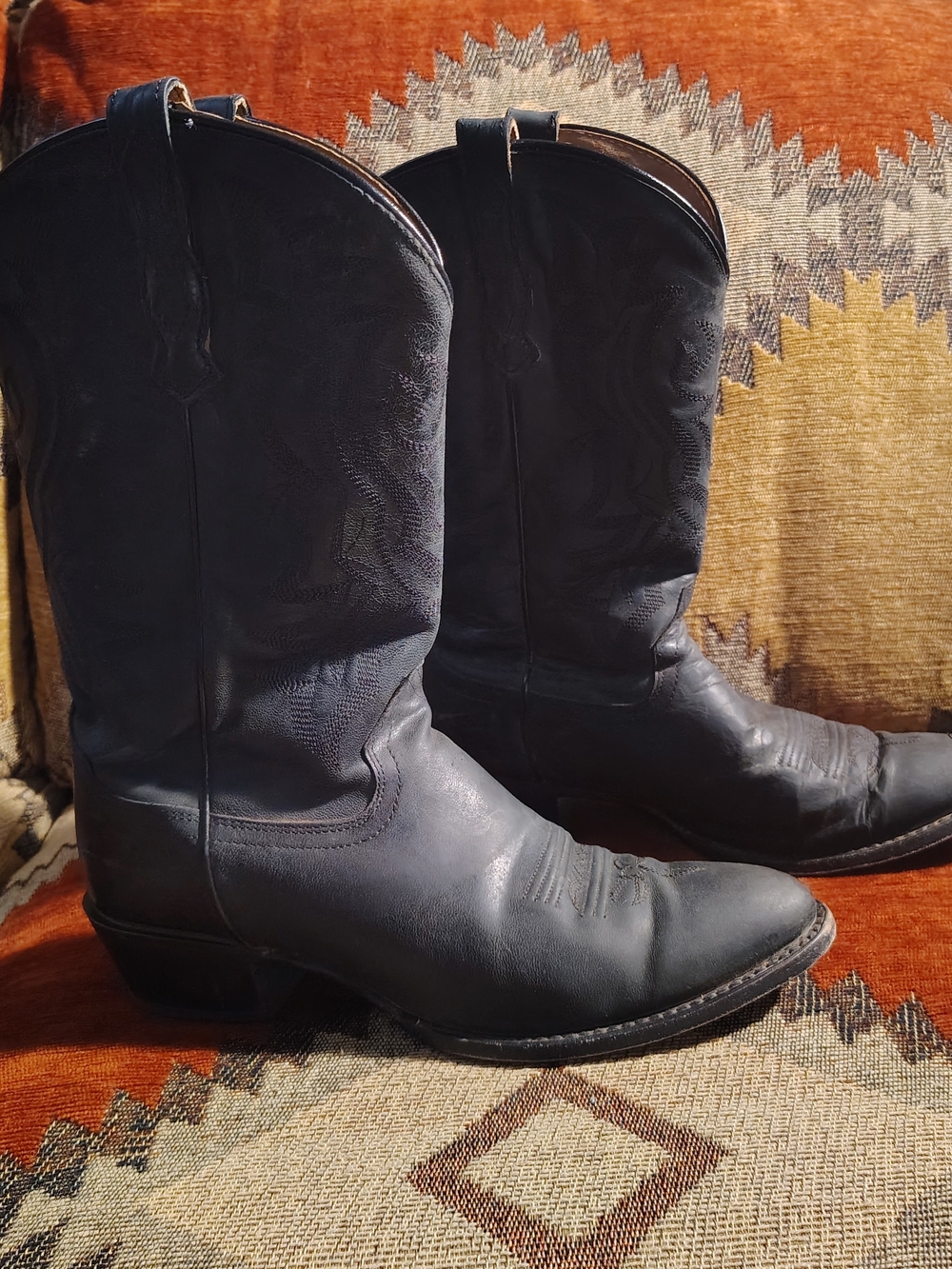 Shyanne Raven Women's Black Western Cowboy Boots 10B